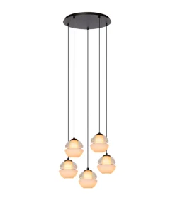 Clearance Reese 5 - Hanglamp - Zwart Hanglampen