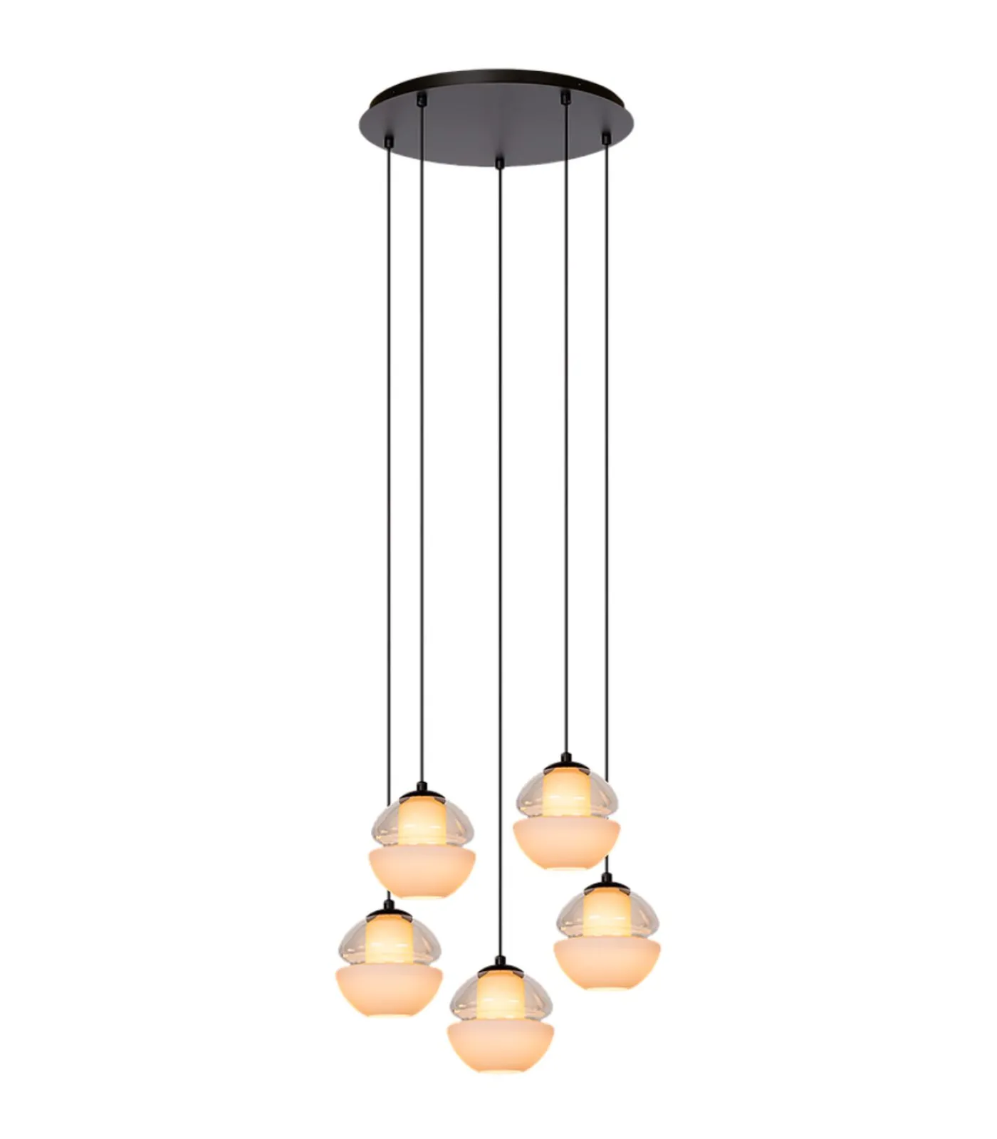 Clearance Reese 5 - Hanglamp - Zwart Hanglampen