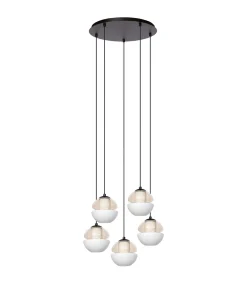 Clearance Reese 5 - Hanglamp - Zwart Hanglampen