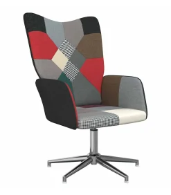 Outlet Relaxstoel patchwork stof Zetels