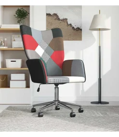 Outlet Relaxstoel patchwork stof Zetels