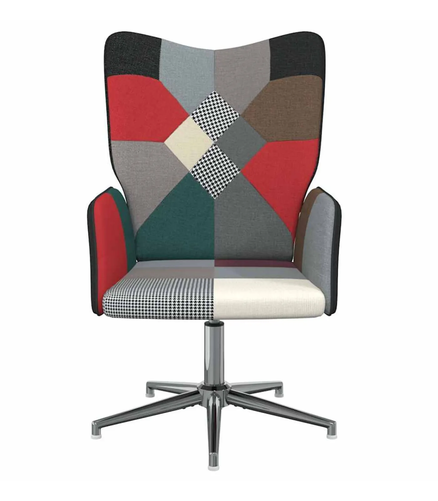 Outlet Relaxstoel patchwork stof Zetels