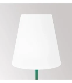 Rode stalen lantaarnpaal Vloerlampen