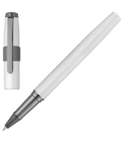 Online Rollerpen Block Brushed Chrome Pennen & Potloden