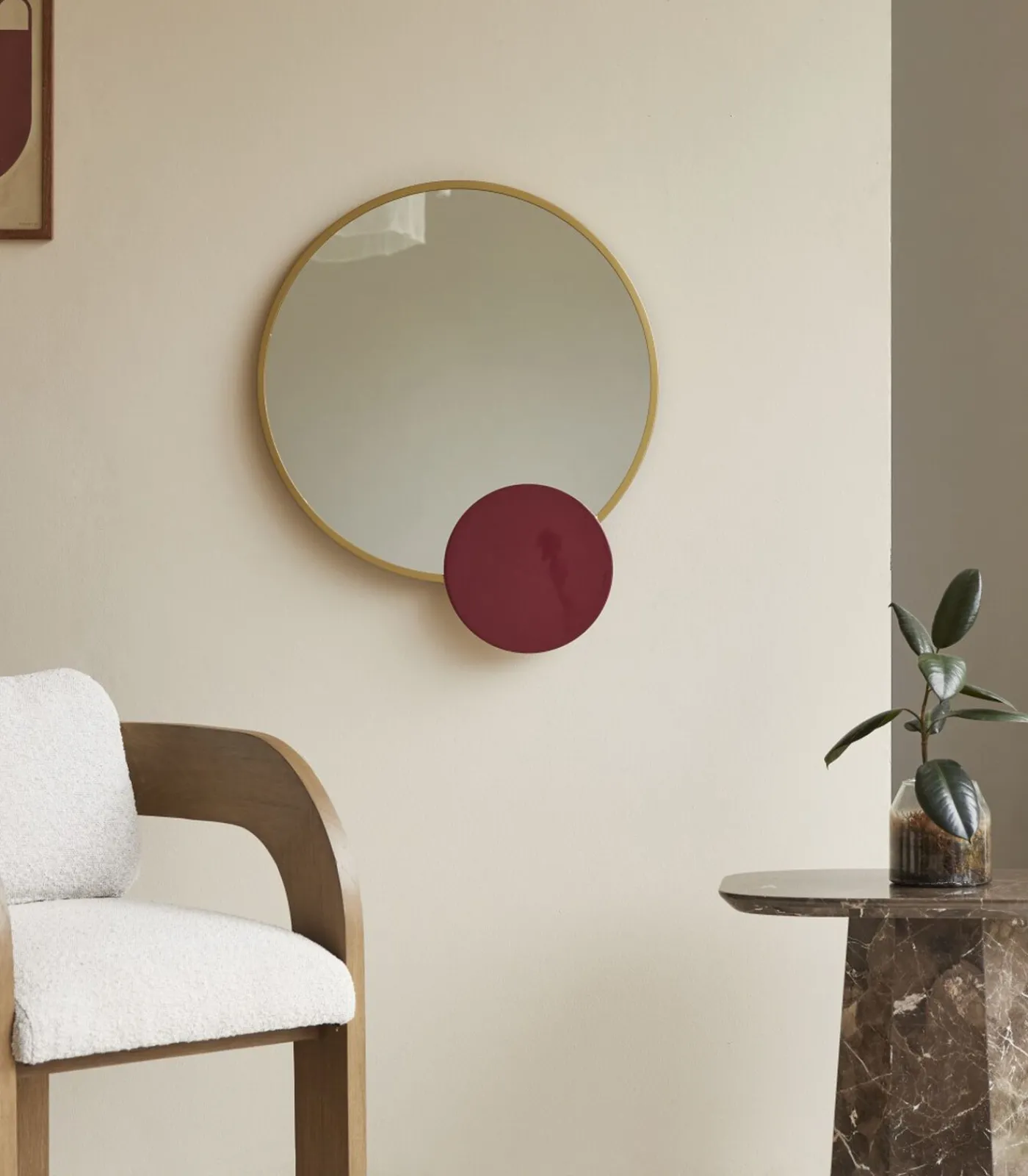 Best Ronde stalen spiegel 60 cm Tom Spiegels