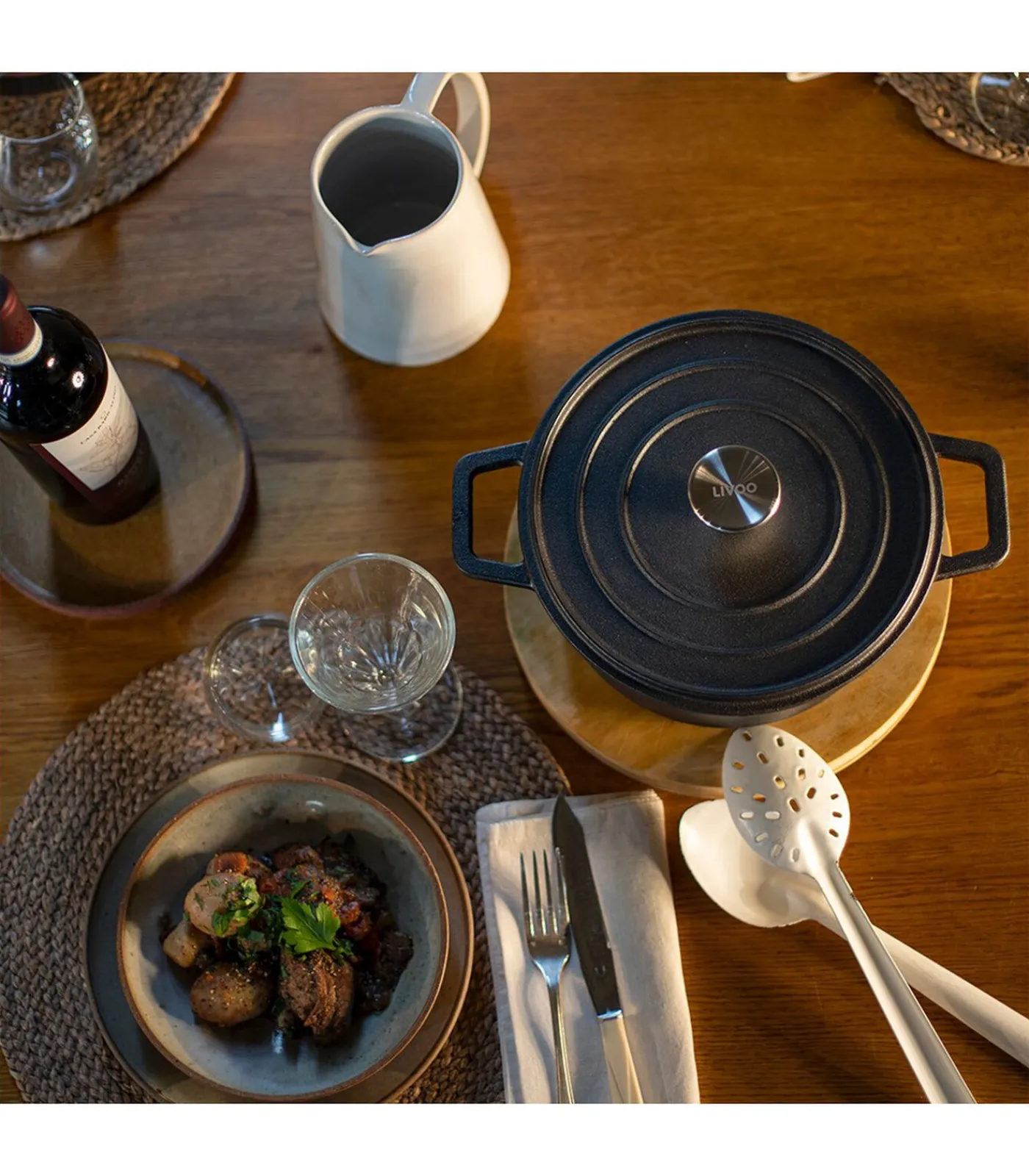 Hot Ronde stoofpan Potten & Pannen