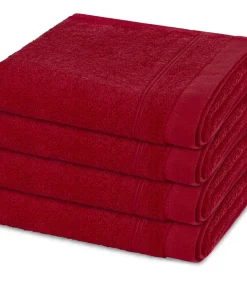 Best Rubin - Set van 4 handdoeken Badset