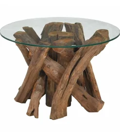Hot Salontafel 60 cm massief teak drijfhout Tafels