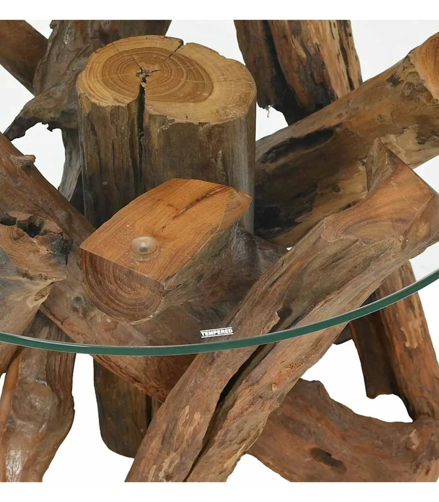 Hot Salontafel 60 cm massief teak drijfhout Tafels