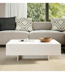 Sale Salontafel hoogglans wit Tafels