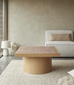 Discount Salontafel in mindihout 85 Tafels