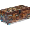 Best Salontafel kist 80x40x35 cm massief gerecycled hout Tafels
