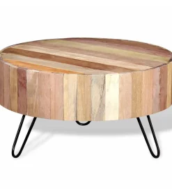 Clearance Salontafel massief gerecycled hout Tafels