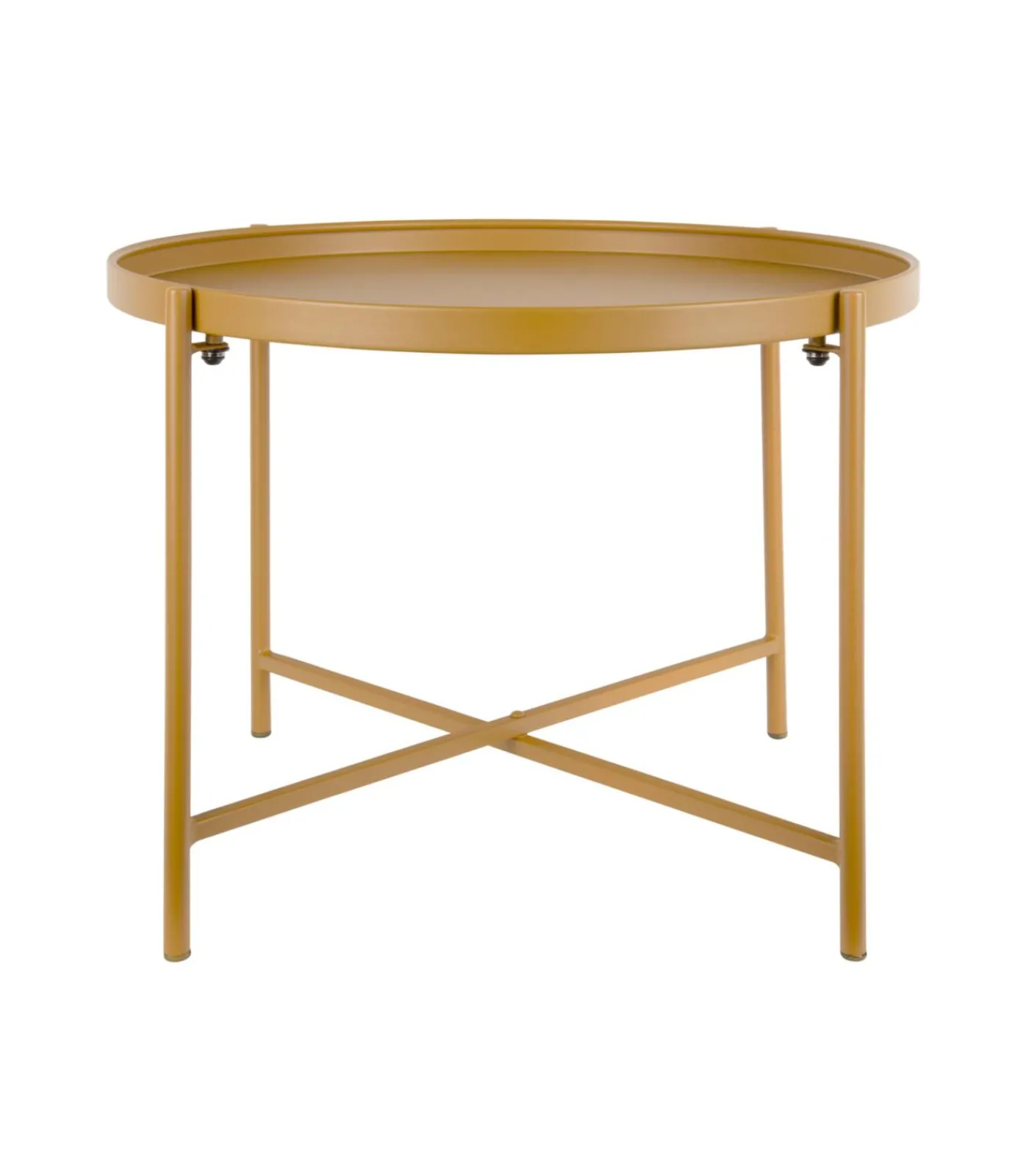 Best Salontafel Meseta - Geel - 50x50x38.5cm Tafels