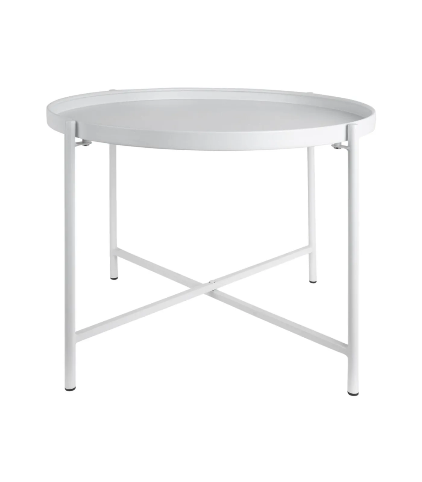 Salontafel Meseta - Wit - 50x50x38.5cm Tafels