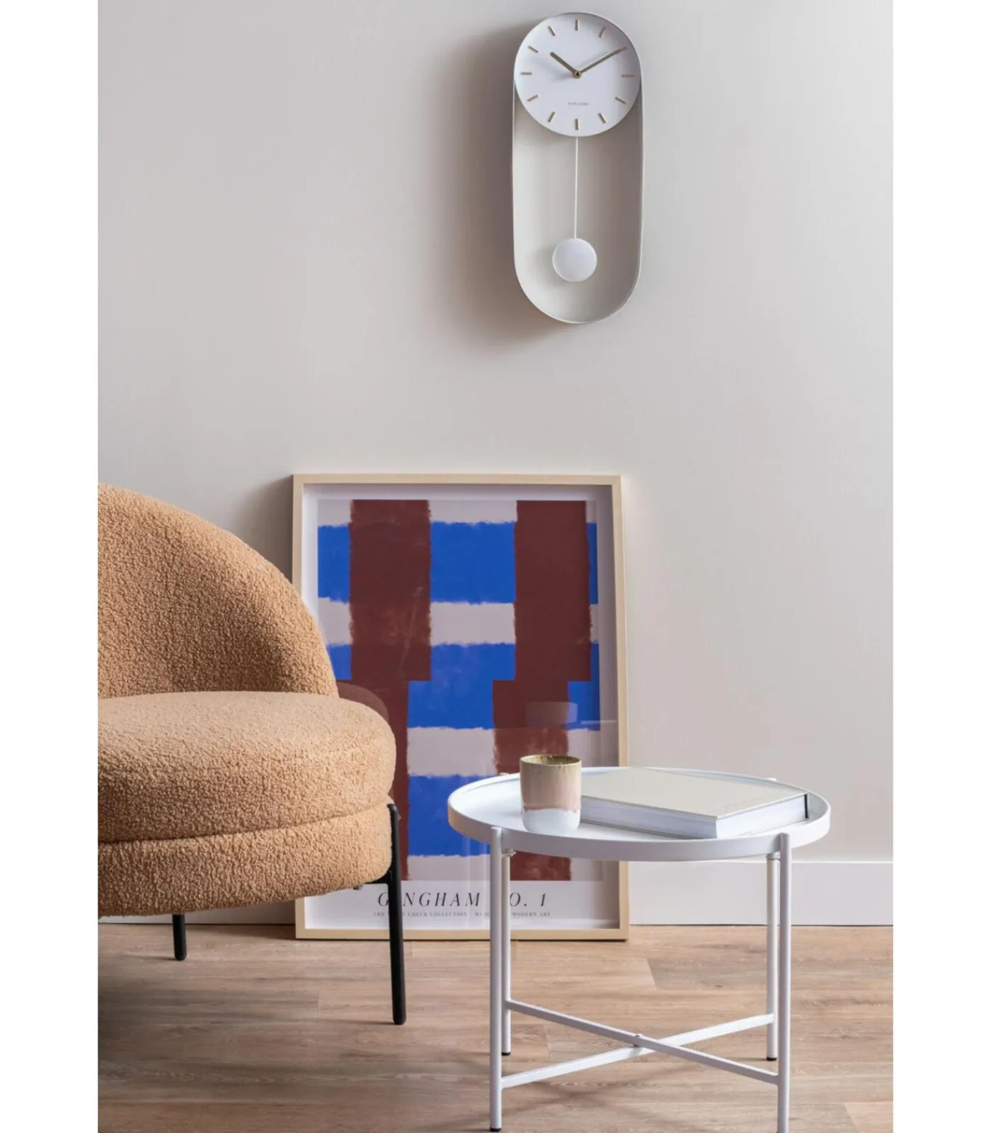 Salontafel Meseta - Wit - 50x50x38.5cm Tafels