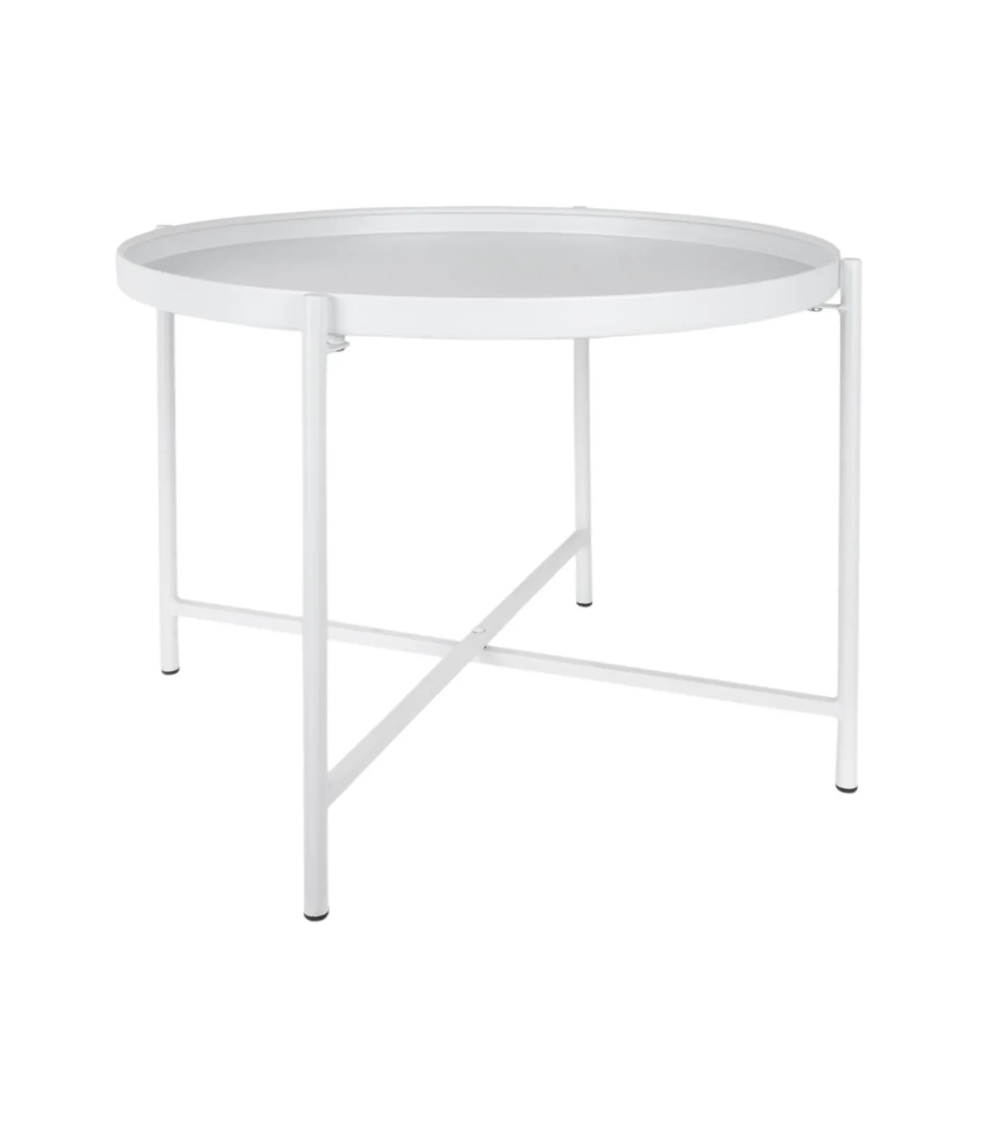 Salontafel Meseta - Wit - 50x50x38.5cm Tafels