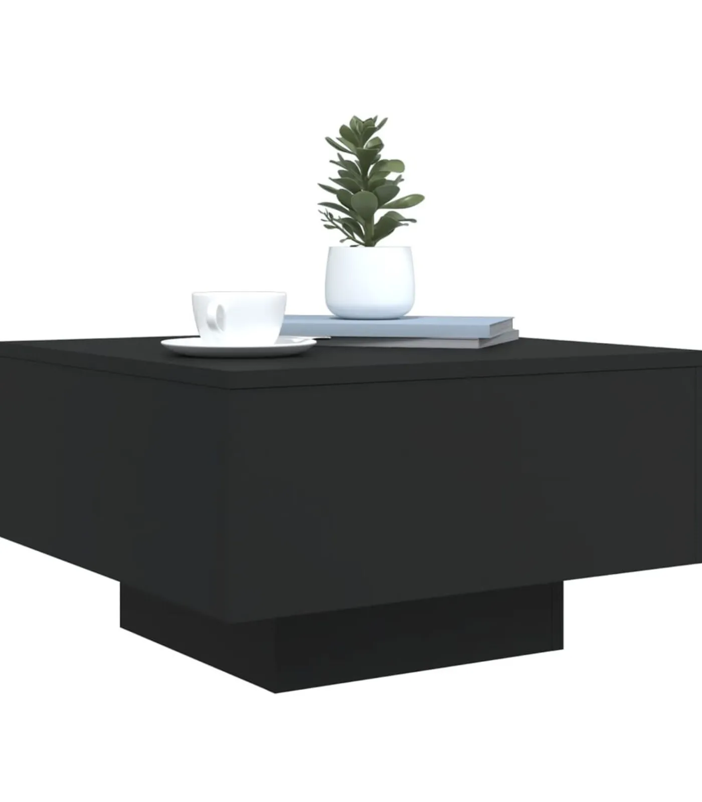 Online Salontafel 55x55x31 cm bewerkt hout zwart Tafels