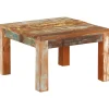 Best Salontafel 55x55x35 cm massief gerecycled hout Tafels