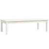 Salontafel 110x50x30 cm massief grenenhout wit Tafels