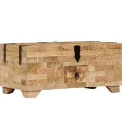 Best Salontafel 80x40x35 cm massief mangohout Tafels