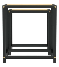 Clearance Salontafels 2 st MDF sonoma eikenkleurig Tafels