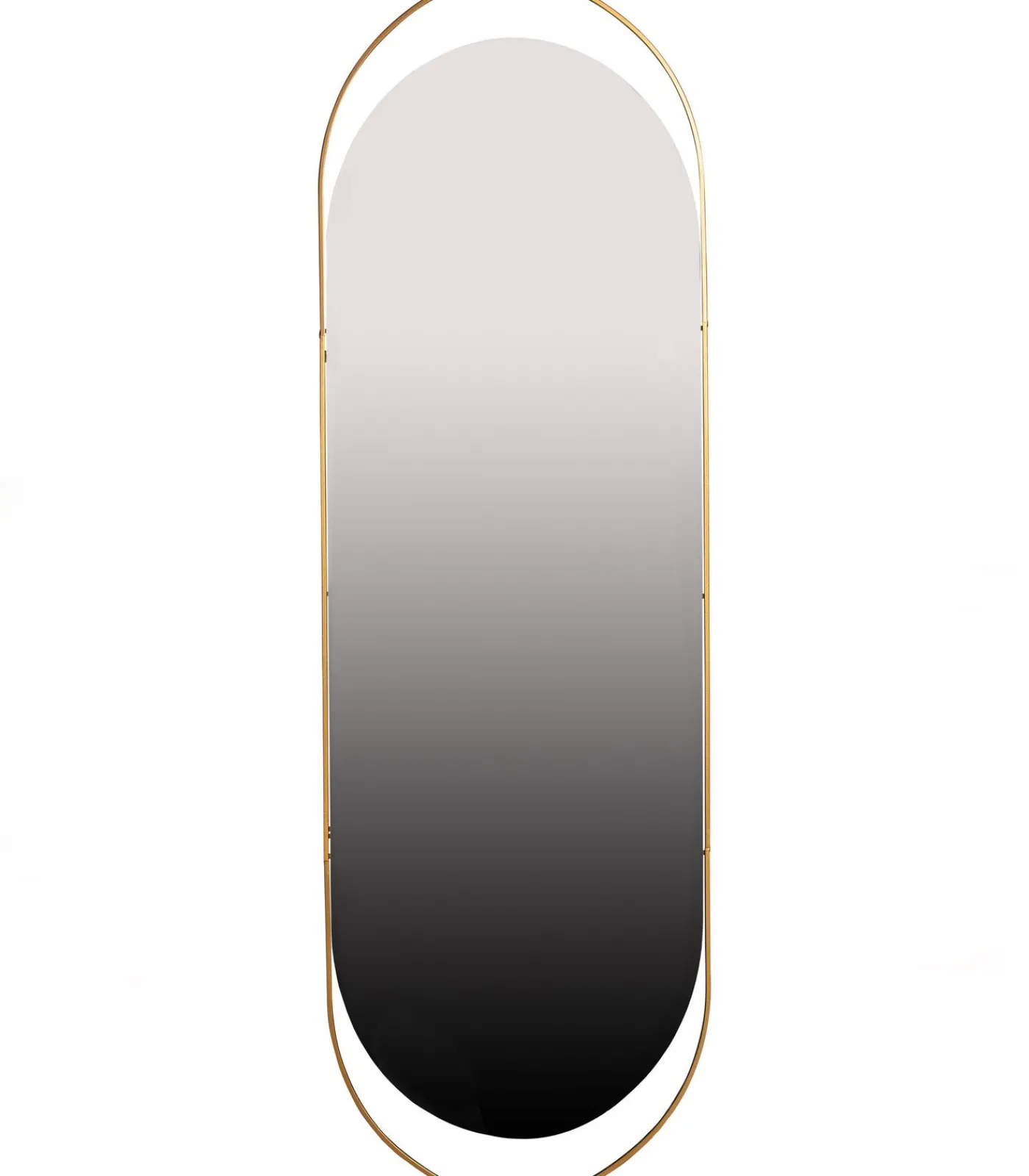 Online Sanou Passpiegel Ovaal XL - Ijzer - Antique Brass - 168x60x1 Spiegels