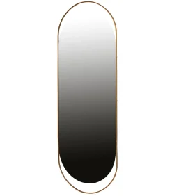 Online Sanou Passpiegel Ovaal XL - Ijzer - Antique Brass - 168x60x1 Spiegels