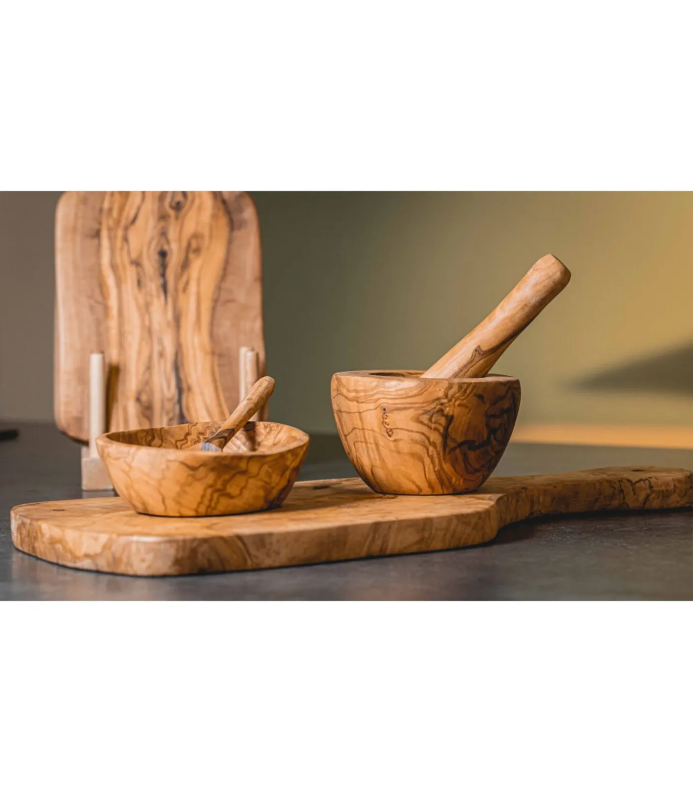 Best Sauslepel Tunea - Olijfhout - 30 cm Bestek