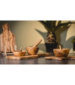 Hot Sauslepel Tunea - Olijfhout - 25 cm Bestek