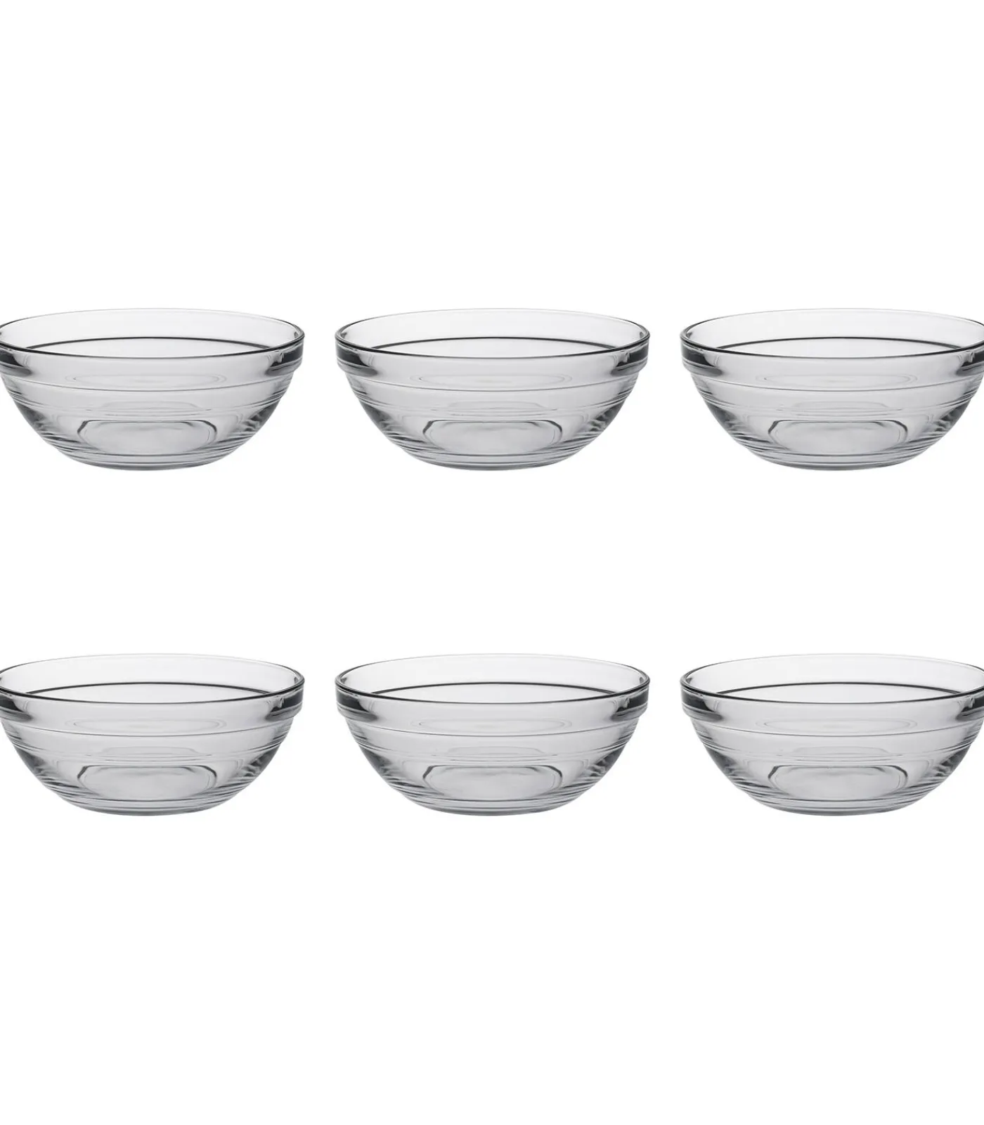 Best Schaal Lys 14 cm 50 cl Transparant Hardglas 6 stuks Tafelgerei