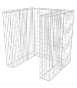 Schanskorf enkele vuilnisbak ombouw 110x100x120 cm staal Manden En Bakken