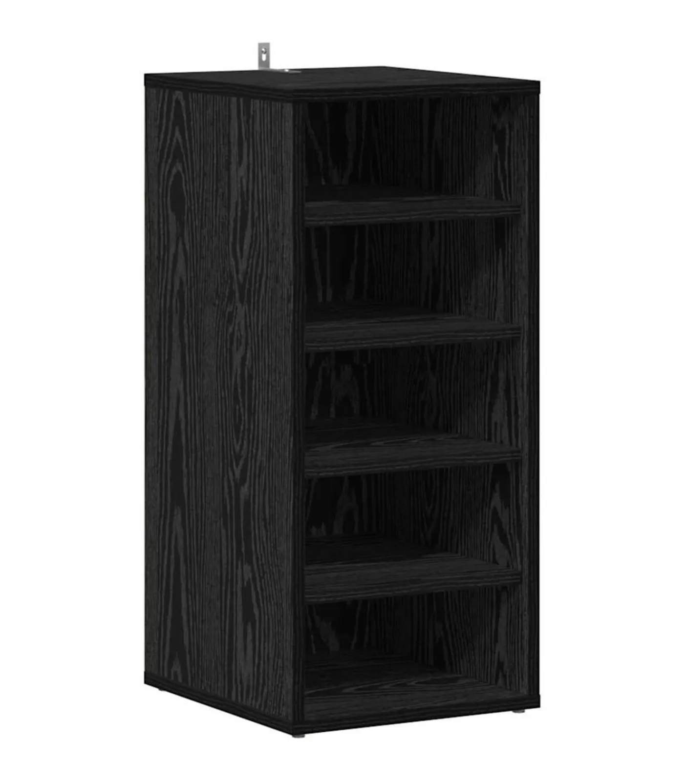 Best Schoenenkast 2 pcs Zwart eiken 32 x 35 x 70 cm Bewerkt hout Organiseren