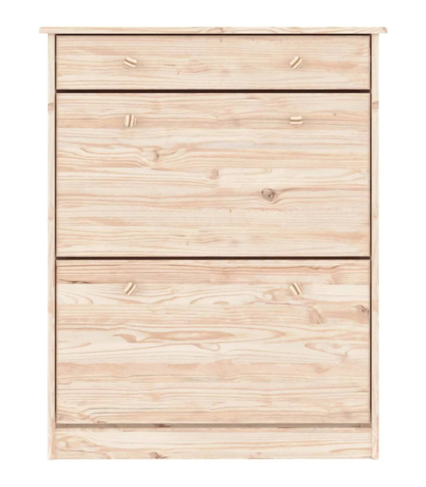 Schoenenkast ALTA 77x35x96 cm massief grenenhout Organiseren