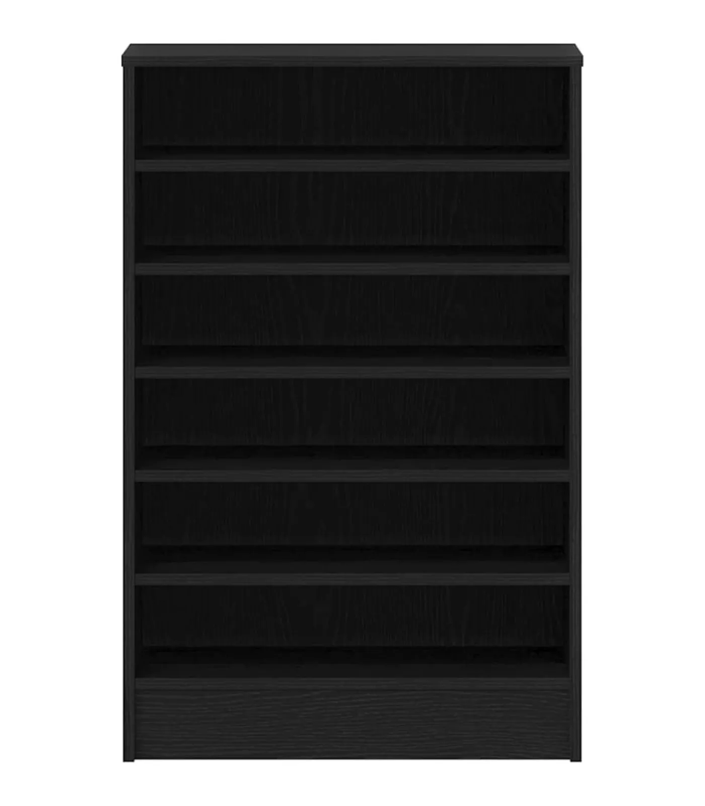 New Schoenenkast met plank Zwart eiken 60 x 35 x 92 cm Bewerkt hout Organiseren