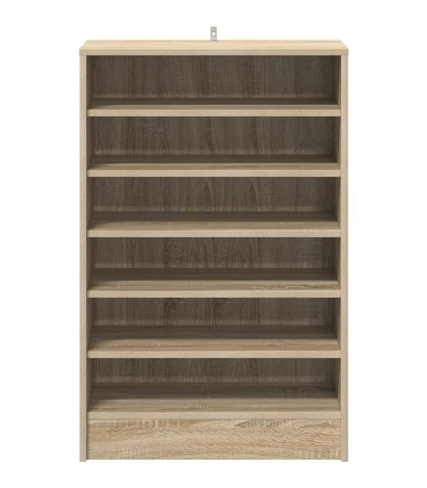 Clearance Schoenenkast 60x35x92 cm bewerkt hout sonoma eikenkleurig Organiseren