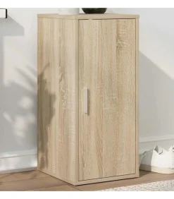 Schoenenkast 32x35x70 cm spaanplaat sonoma eikenkleurig Organiseren