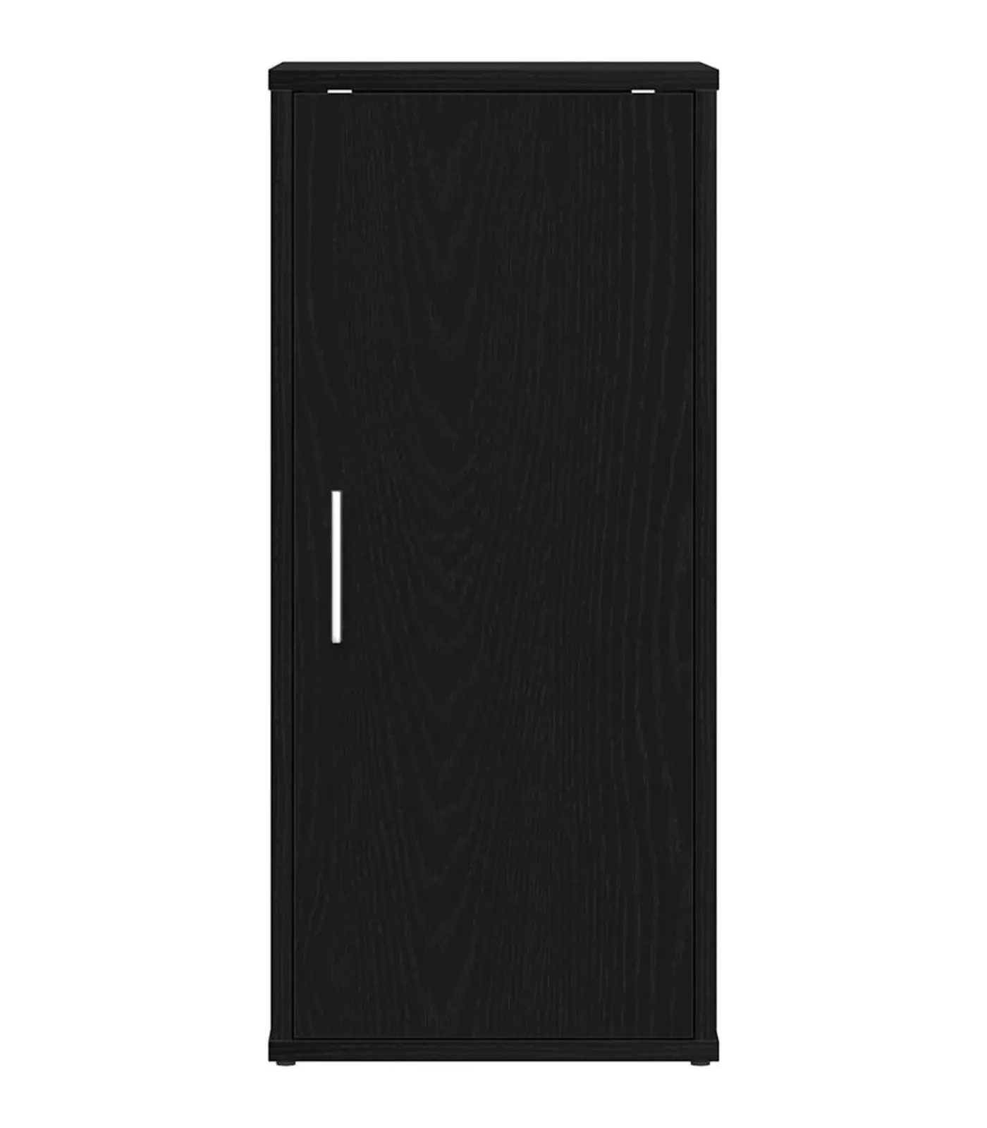 Schoenenkast 32x35x70 cm spaanplaat zwart eikenkleurig Organiseren