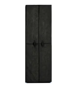 Discount Schoenenkast 60x30x166 cm stof zwart Organiseren