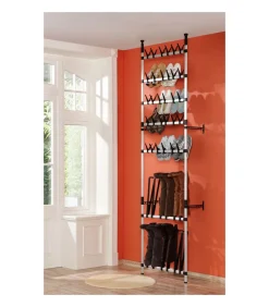 Hot Schoenenrek met stangen telescopisch aluminium Organiseren