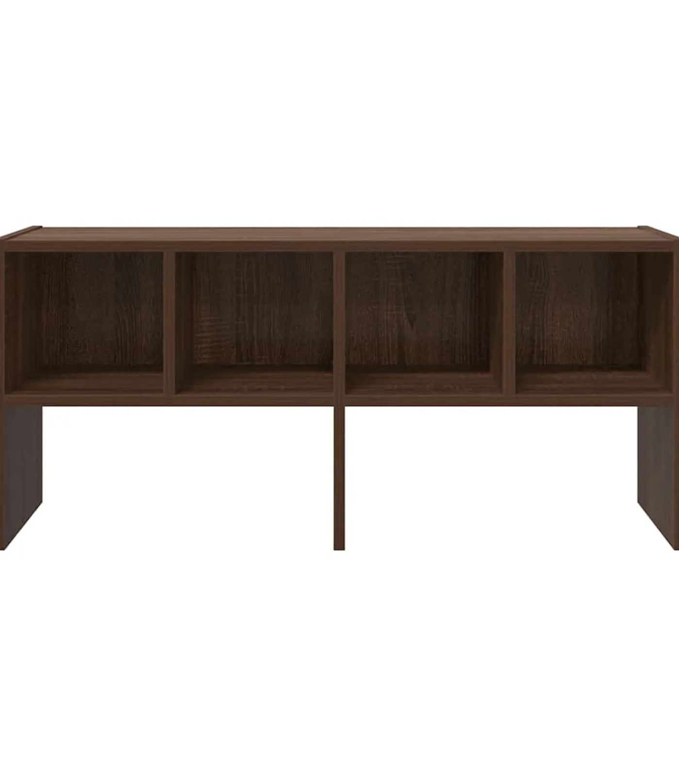 Discount Schoenenrek stapelbaar 89,5x30x40 cm bruin eikenkleur Organiseren