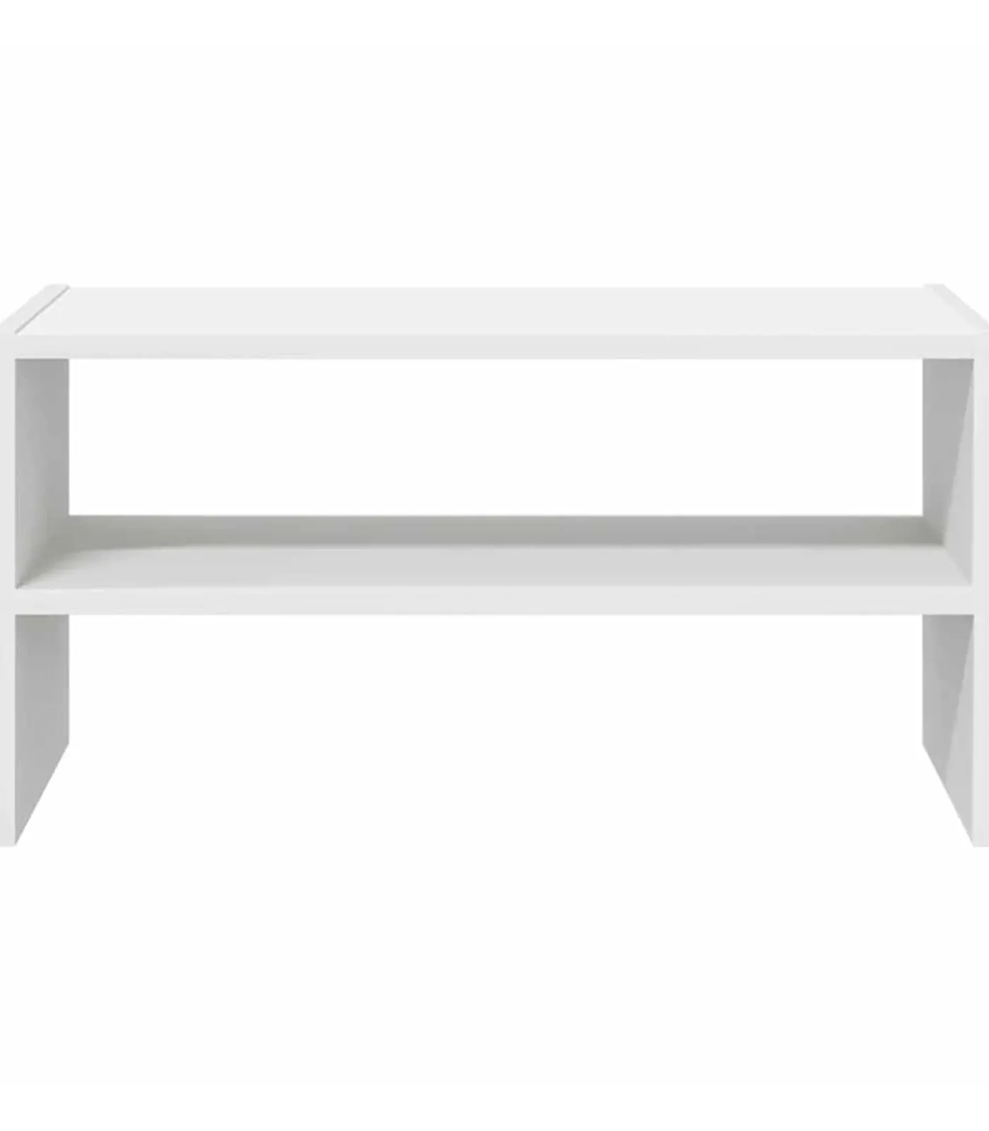Sale Schoenenrek stapelbaar 60x30x30,5 cm wit Organiseren