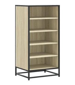 Online Schoenenrek 48x38x97,5 cm bewerkt hout sonoma eikenkleurig Organiseren