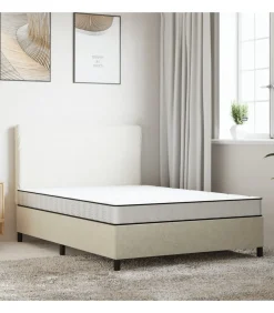 Hot Schuimmatras middelzacht 160x200 cm Matrasbeschermer