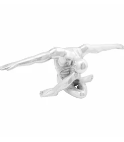 Hot Sculptuur Zilver 63 x 20 x 22 cm Aluminium Decoratie