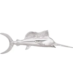 Outlet Sculptuur Zilver 91 x 8 x 26 cm Aluminium Decoratie