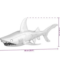 Online Sculptuur Zilver 68 x 20 x 24 cm Aluminium Decoratie