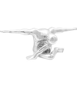 Best Sculptuur Zilver 91,5 x 32 x 33 cm Aluminium Decoratie