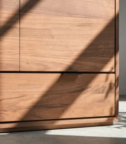 Discount Senson - Massief notenhouten dressoir 200 cm Meubels