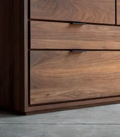 New Senson - Massief notenhouten ladekast Meubels